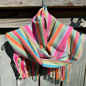 Colorful Striped Scarf